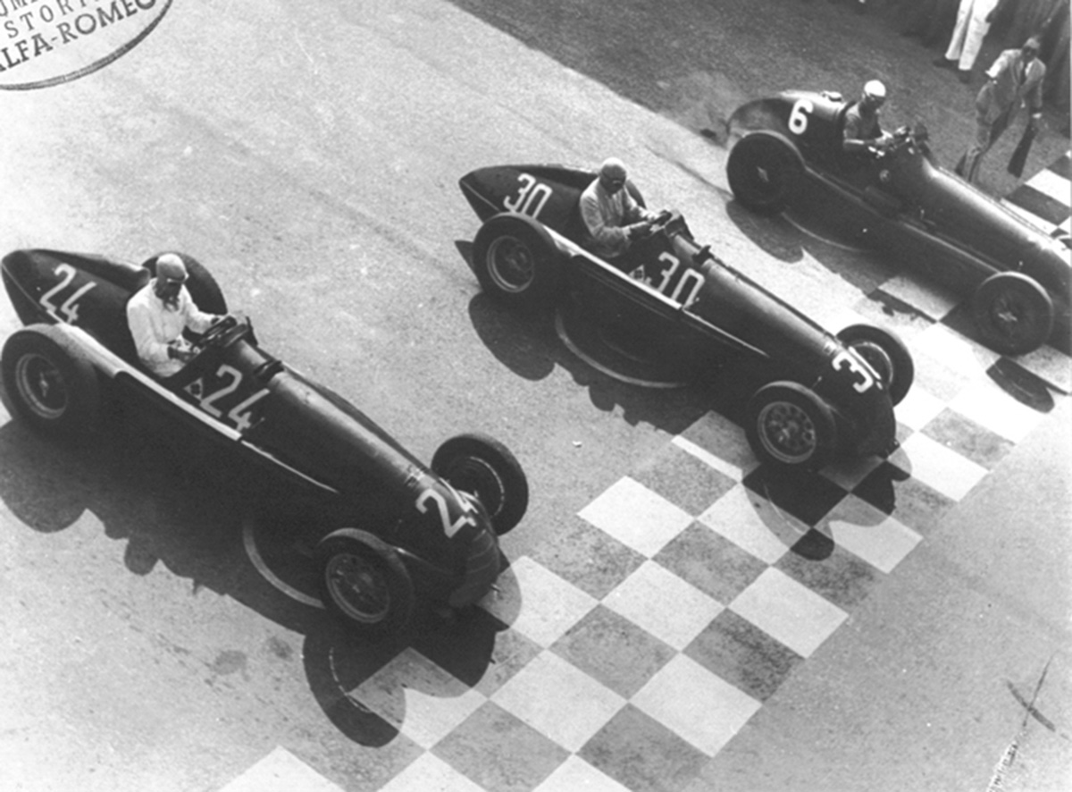 92_AF0973 F1世界選手権創設70周年。歴史を作った、アルファ ロメオの伝説的ドライバー＆マシン