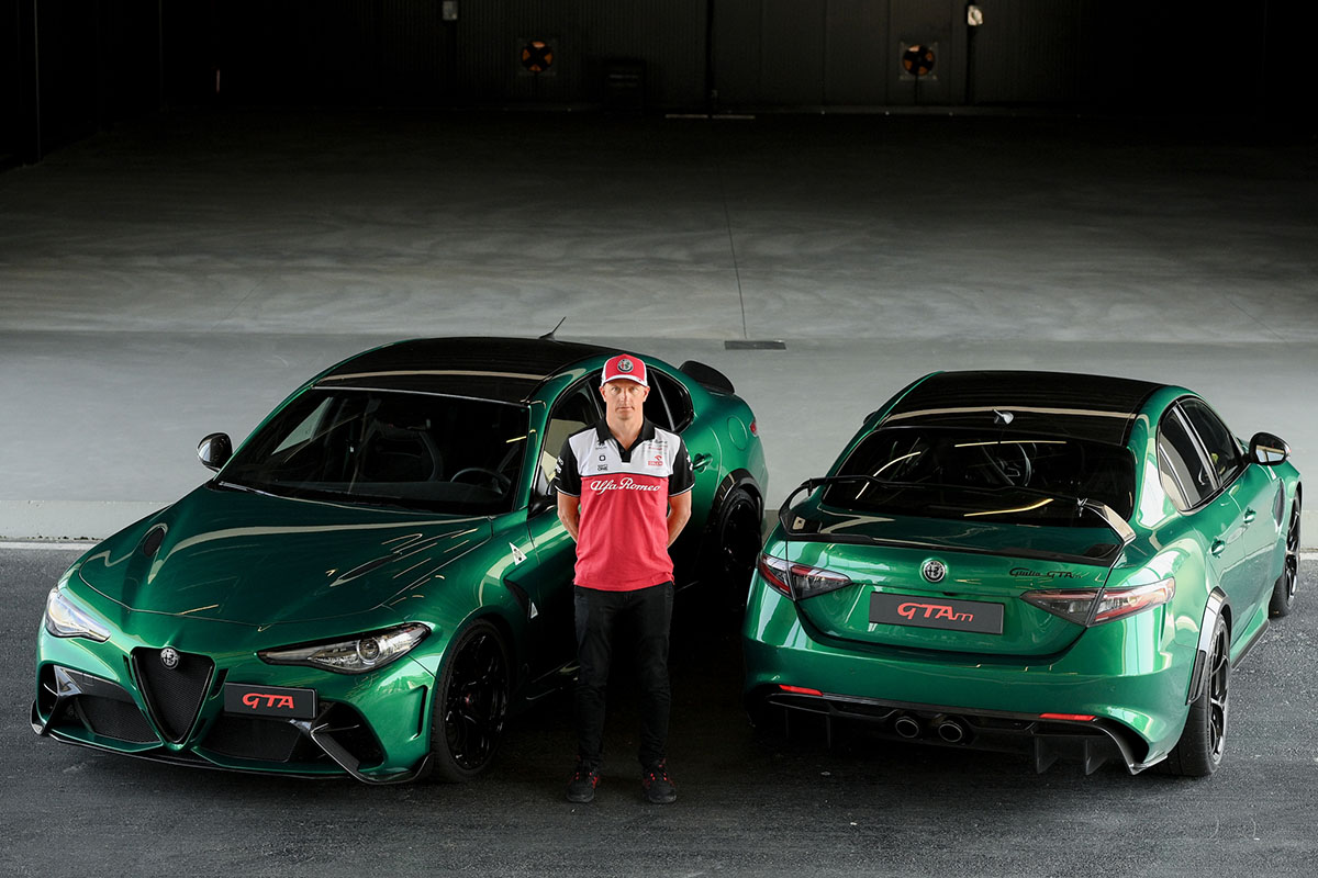 04_Kimi-Raikkonen-Giulia-GTA-Balocco 開発責任者が明かす。アルファ ロメオ史上最強のスペックを持つ、ジュリアGTA/GTAmの全貌