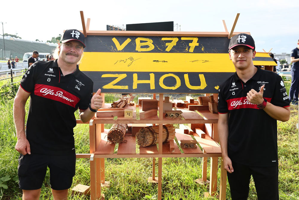 1004-f1_004 世界最高のコース……鈴鹿で行なわれたF1日本GP。 アルファ ロメオを愛するふたりのドライバーが挑んだ