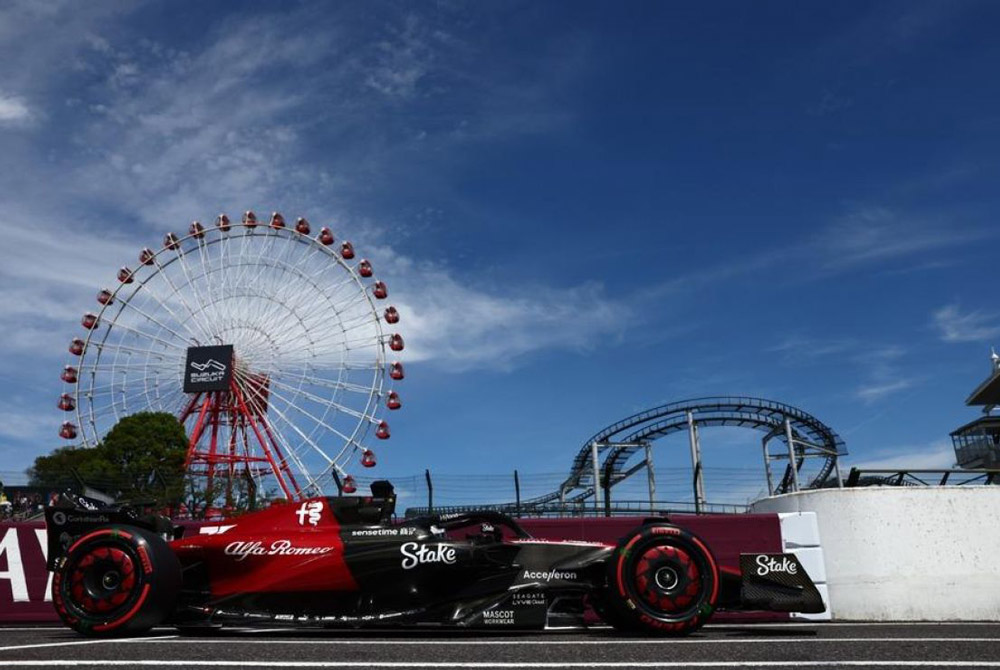 1004-f1_018 世界最高のコース……鈴鹿で行なわれたF1日本GP。 アルファ ロメオを愛するふたりのドライバーが挑んだ