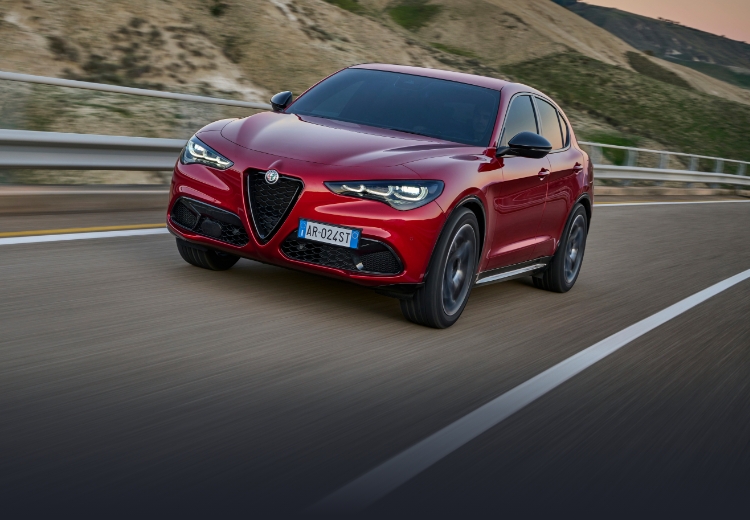 NEW STELVIO 2.0 TURBO Q4 SPRINTの走行イメージ